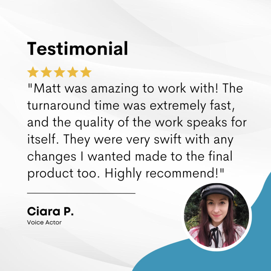 first testimonial first testimonial